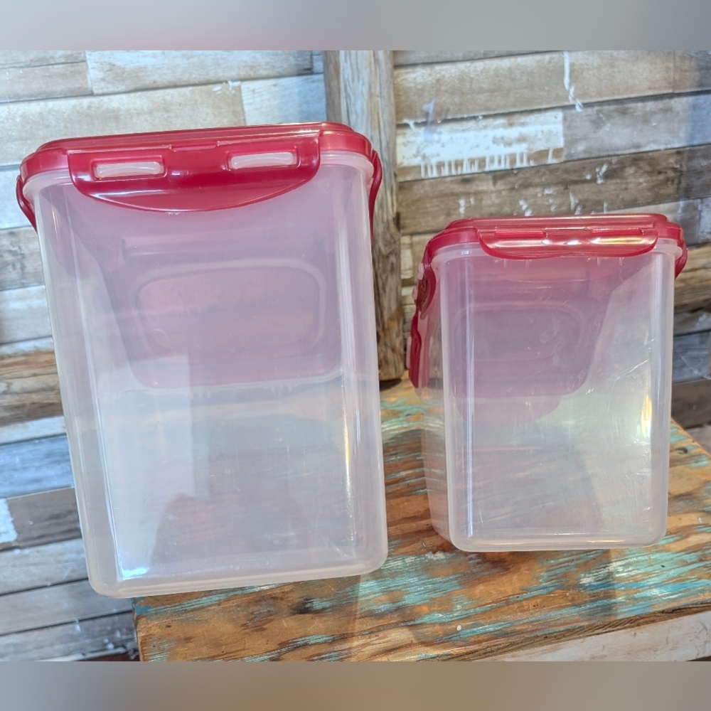 Lock And Lock Bundle Of 2 Storage Containers - Picture 4 of 15